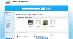 Desktop Screenshot of kenmoreeasthighschool.com